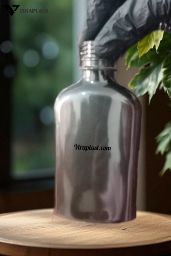 بطری250 سی سی  کتابی قهوه ای دهانه۲۸